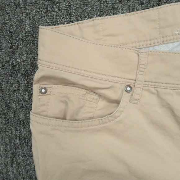 Brax Pants Men 34x34 Stone Khkai Ultralight Cadiz Chino 5 Pocket Trouser - Picture 3 of 13